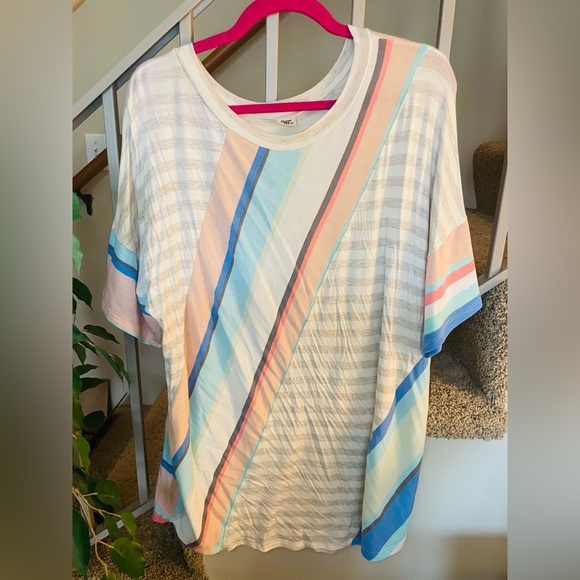 Sew In Love Tops - ✨NWT Colorful Striped Women's Tunic Top